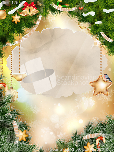 Image of Merry christmas background. EPS 10