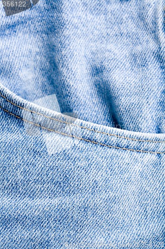 Image of jeans pocket