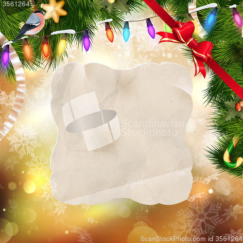 Image of Christmas balls. EPS 10