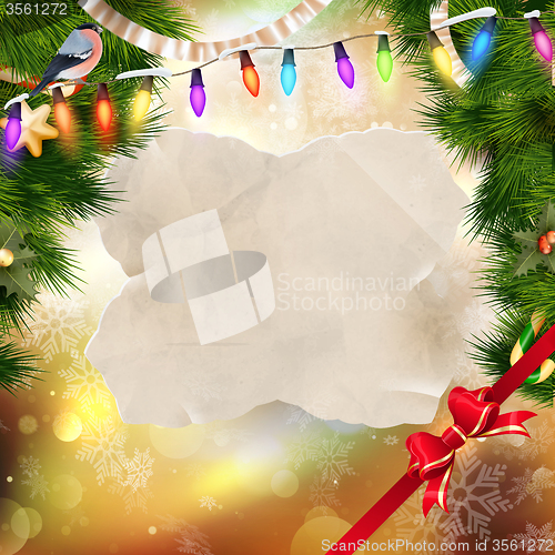 Image of Festive Christmas background. EPS 10