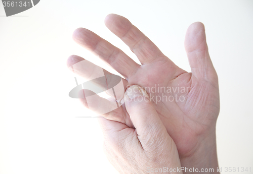 Image of sore finger	