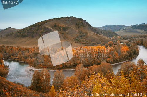 Image of Autumn river