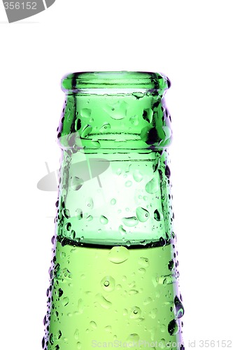 Image of bottle isolated on white