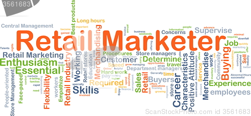 Image of Retail marketer background concept