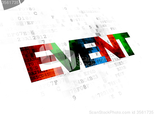 Image of Holiday concept: Event on Digital background