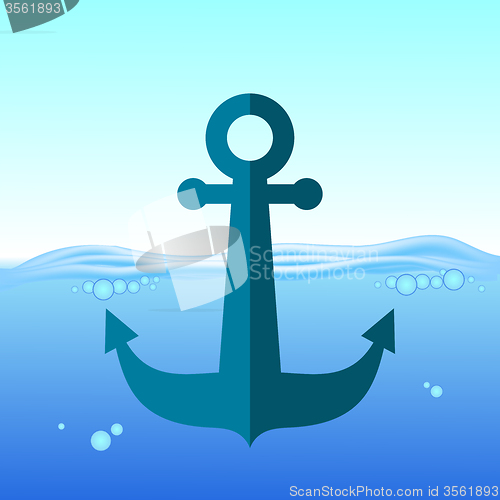 Image of Sea Metal Anchor