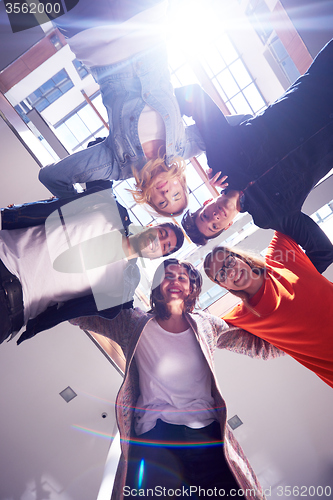 Image of happy students celebrate