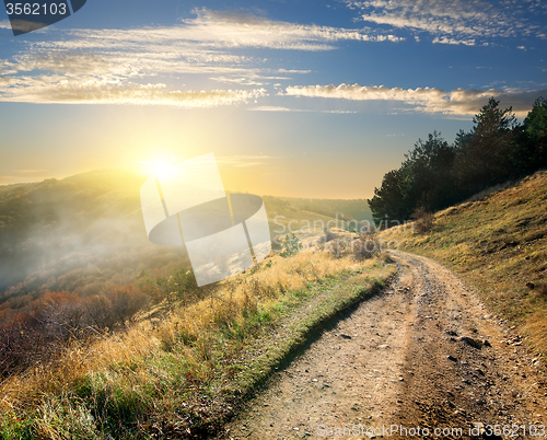 Image of Road in the morning