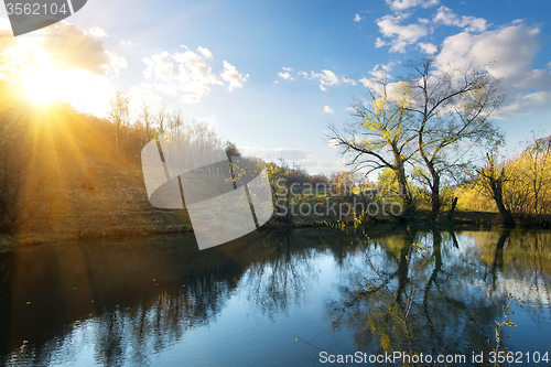 Image of Sun in autumn