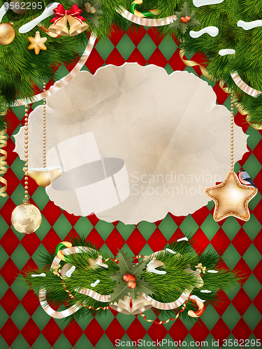 Image of Xmas greeting card