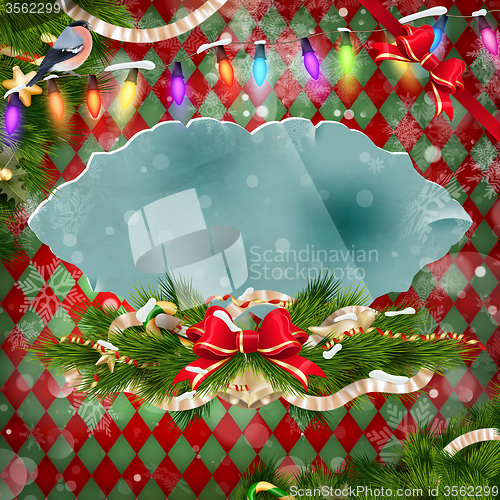 Image of Christmas decoration. EPS 10