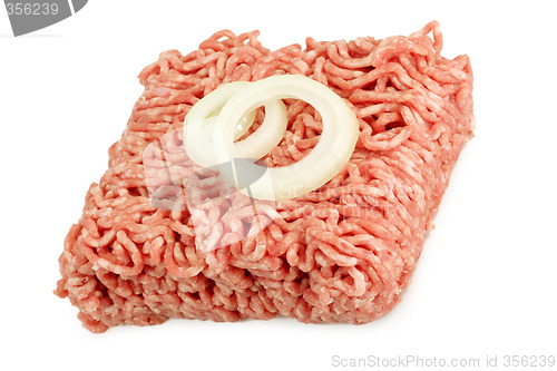 Image of Mincemeat with Onion Rings