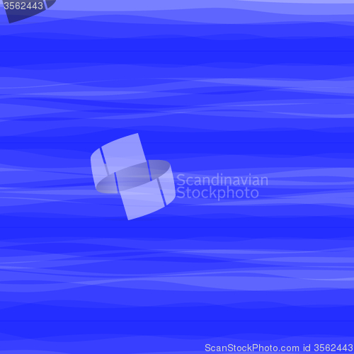 Image of Abstract Blue Wave Background