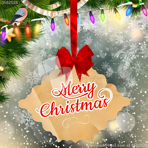 Image of Christmas balls. EPS 10