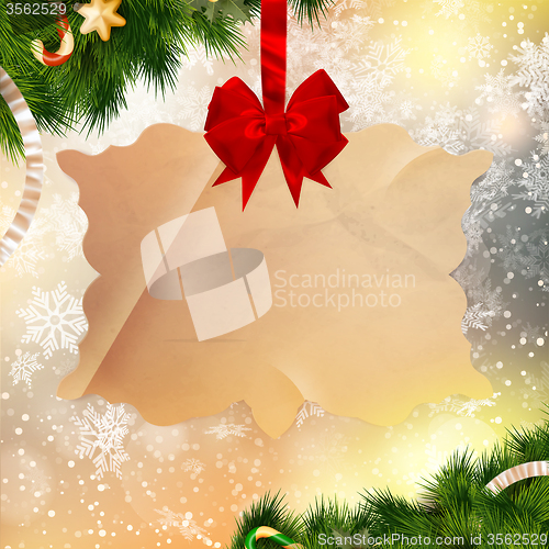 Image of Christmas background. EPS 10