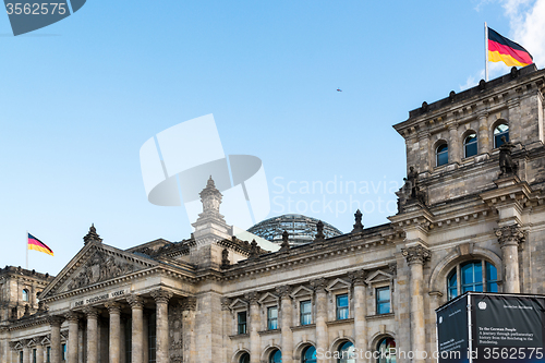 Image of Reichstag building in Berlin, Germany