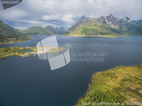 Image of Fjord on Lofoten