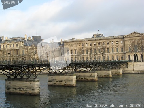 Image of Bridge of the arts in Paris