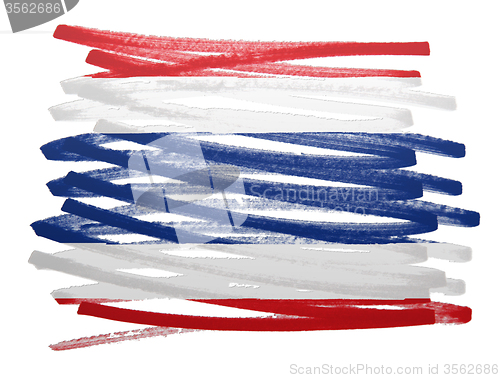 Image of Flag illustration - Thailand