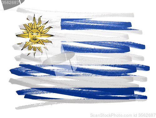 Image of Flag illustration - Uruguay