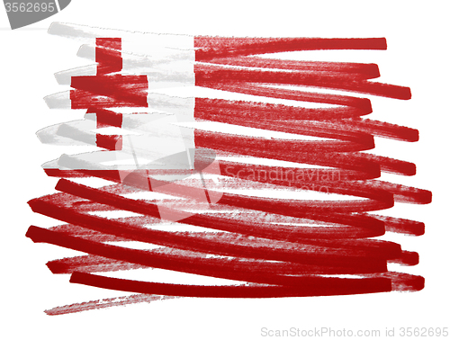 Image of Flag illustration - Tonga