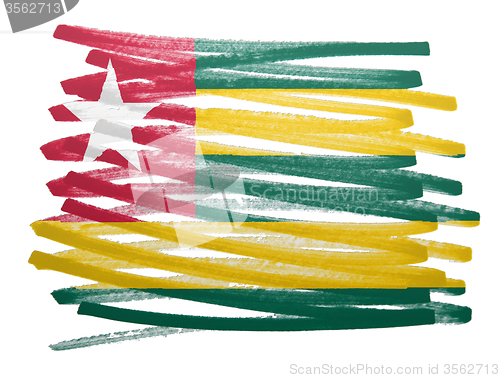 Image of Flag illustration - Togo