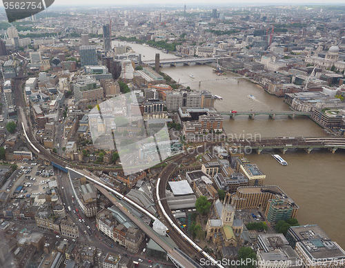 Image of Aerial view of London