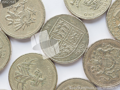 Image of UK 1 Pound coin