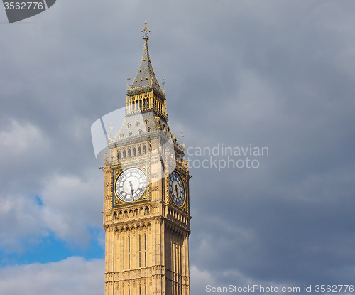 Image of Big Ben in London