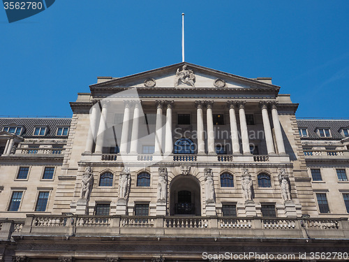 Image of Bank of England in London