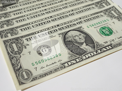 Image of Dollar notes 1 Dollar