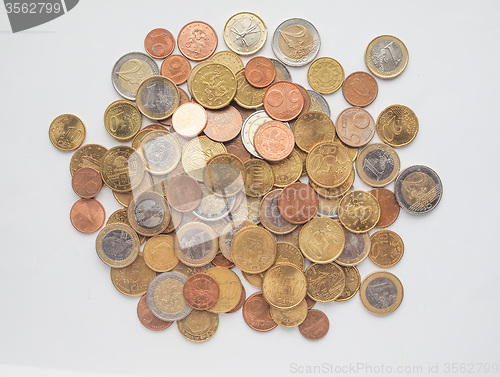 Image of Euro coins