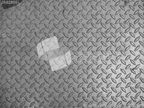 Image of Grey steel diamond plate background