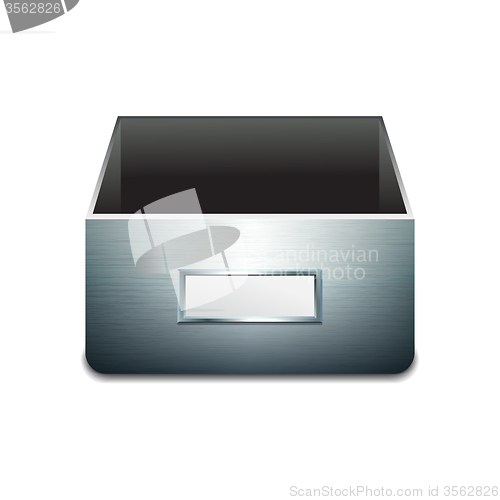 Image of Vector File Cabinet for Documents.