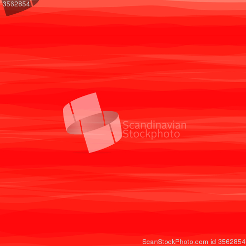 Image of Abstract Red Horizontal Wave Background