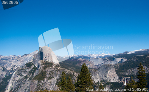 Image of Hiking panaramic train in Yosemite