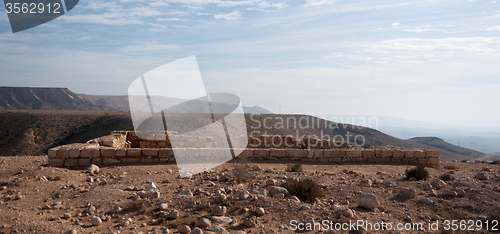 Image of Ancient ruins in Negev Desert