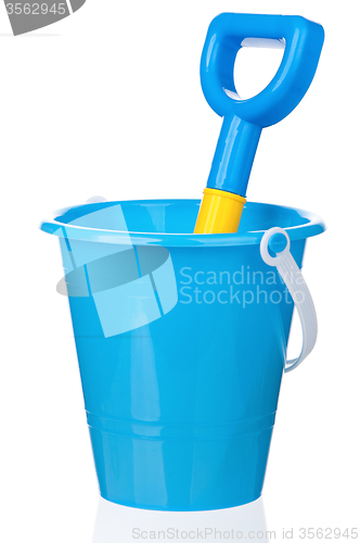 Image of Toy bucket and spade