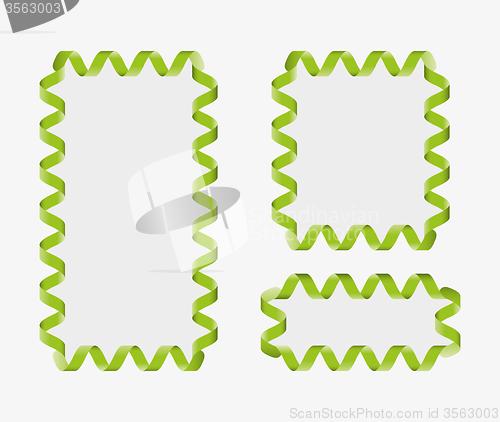 Image of ribbon frame