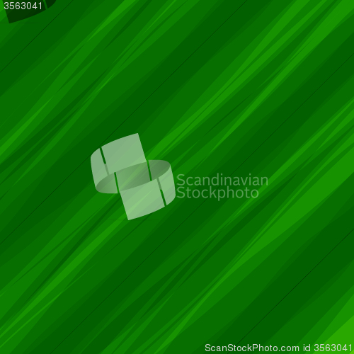 Image of Abstract Green Wave Background
