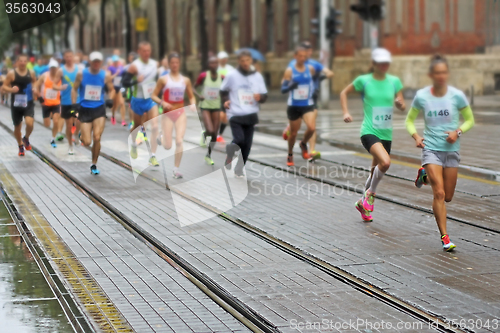 Image of Marathon running