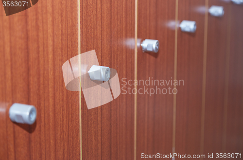 Image of Doors of cabinet