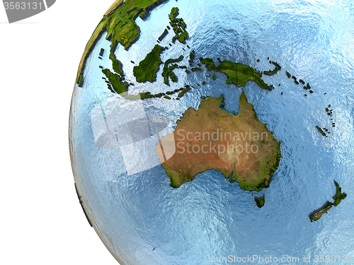 Image of Australia on Earth