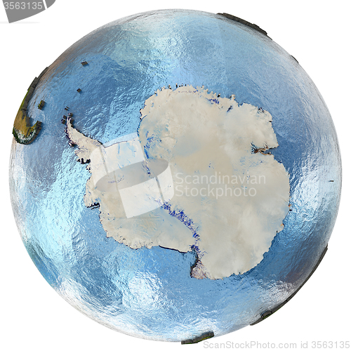 Image of Antarctica on Earth