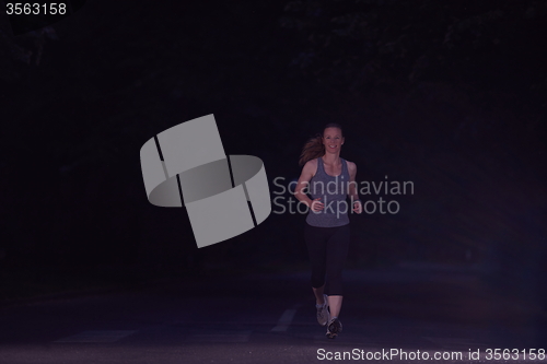 Image of jogging woman