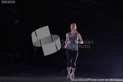 Image of jogging woman