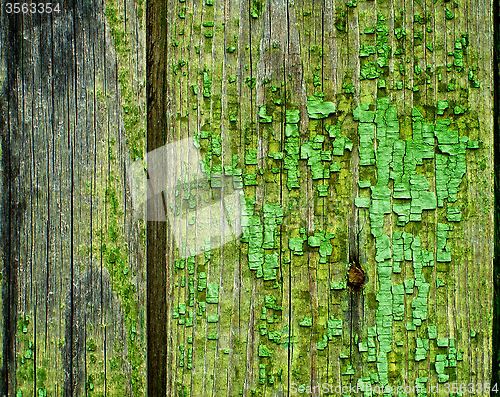 Image of Cracked Wooden Background