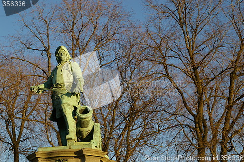 Image of Statue of Tordenskiold, in Oslo