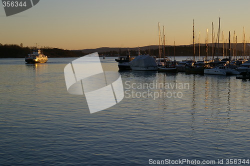 Image of Oslo harbor