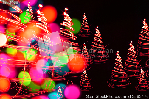 Image of christmas forest